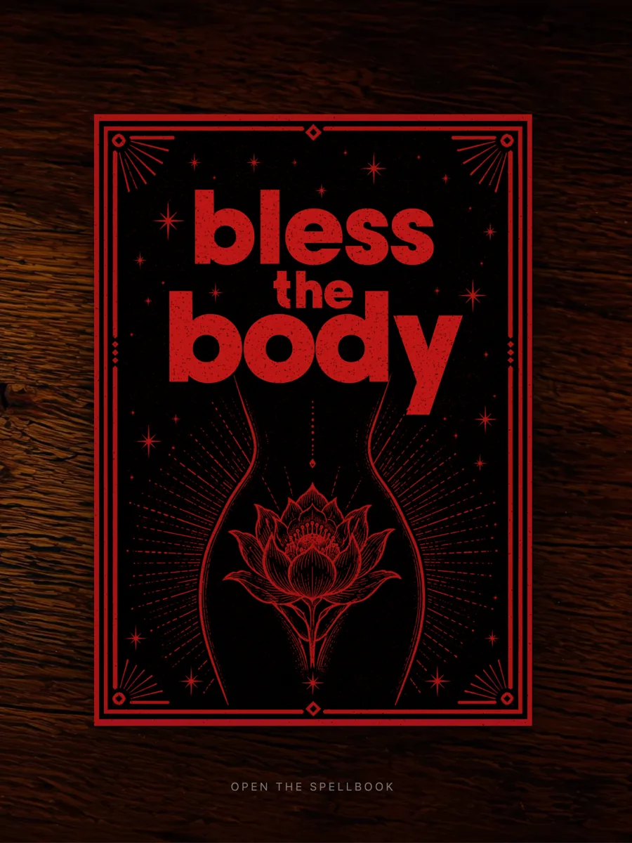 Bless the Body — digital spellbook cover