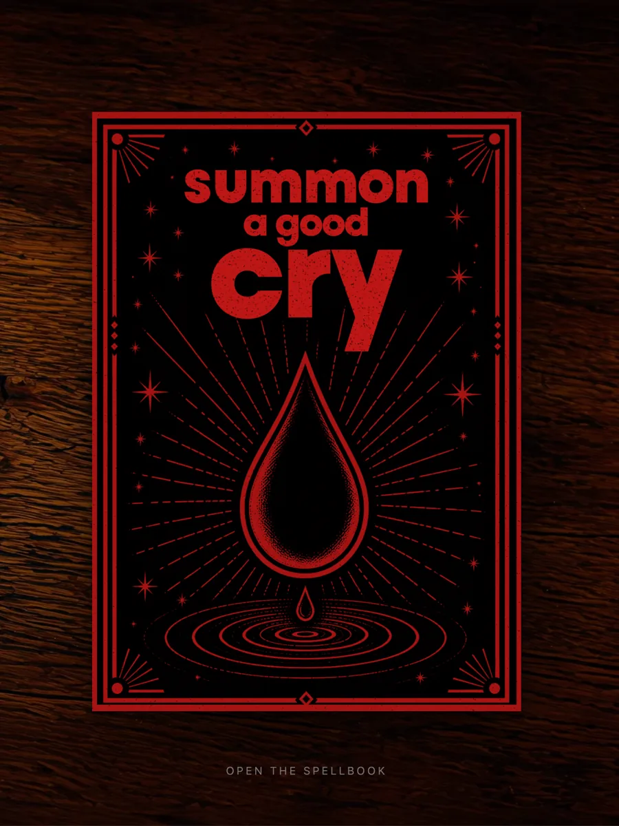 Summon a Good Cry — digital spellbook cover